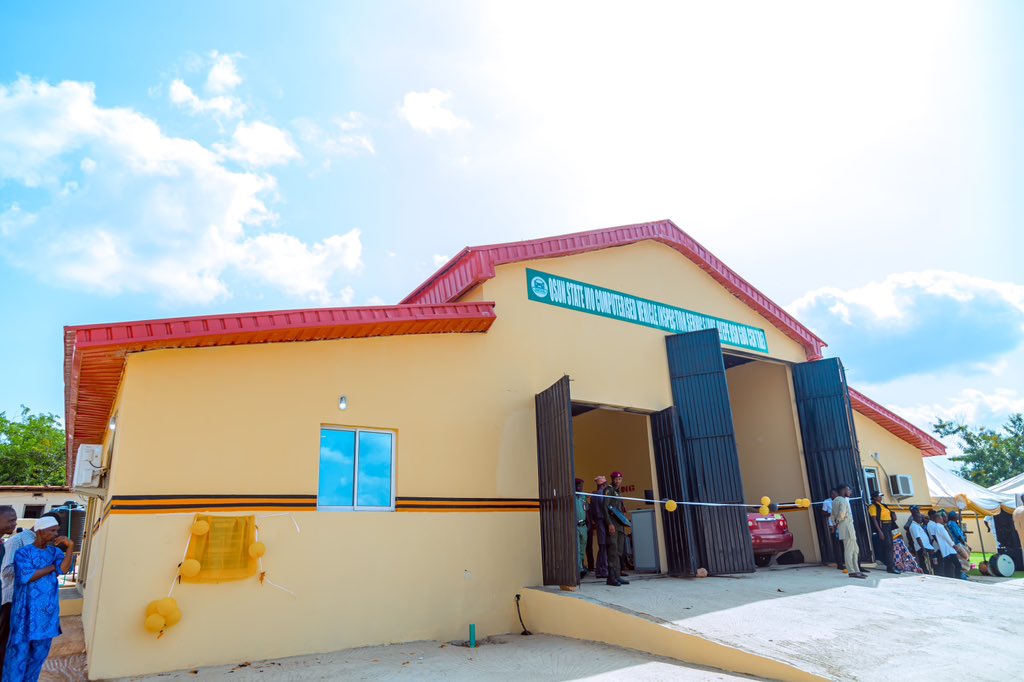 Gov Computerized Testing Gov. Adeleke Commissions Computerized Vehicle Inspection Testing Centre ...