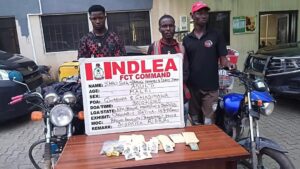 NDLEA Arrests 3 Abuja Dispatch Riders