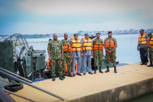 Customs, Defence Bureau Test Locally Built Airboat for Anti-Smuggling Operations