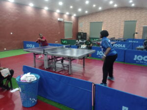 Ize Sezuo Shocks Top Seeds, Wins Maiden Women's Top 12 Table Tennis Tourney in Lagos 5 Ize Sezuo and Halimat Hussain