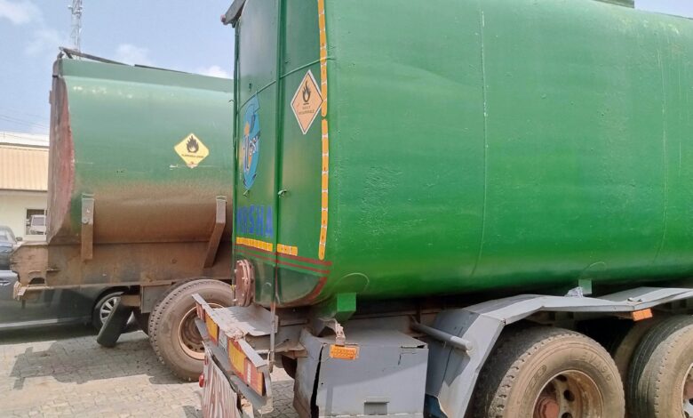 NAFDAC Impounds Diesel-Laden Tankers for Violating Edible Oil Transport Regulations 1 IMG 20260720 124847 4482