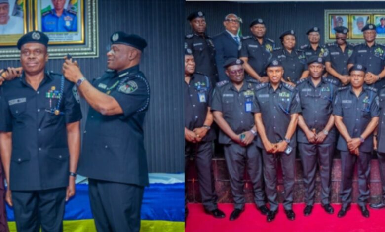 IGP Disu Decorates 30 Newly Promoted AIGs, CPs, Urges Them to Lead with Integrity 1 IMG 20260722 171709
