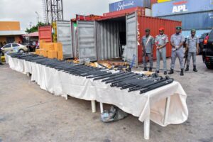 Customs Intercepts Components of Over 140 Rifles, Cannabis Products Worth ₦373.8m, Arrests Two Suspects 11 IMG 20260808 WA0084