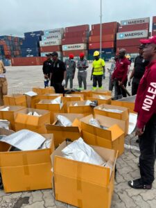 NDLEA Intercepts Cocaine Hidden in Fufu, N4bn Loud from Thailand at Apapa, Lekki Ports 9 IMG 20260823 WA0000