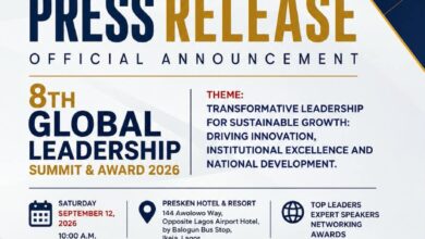 8th Global Leadership Summit to Spotlight Innovation, Institutional Excellence 1 IMG 20260829 WA0000