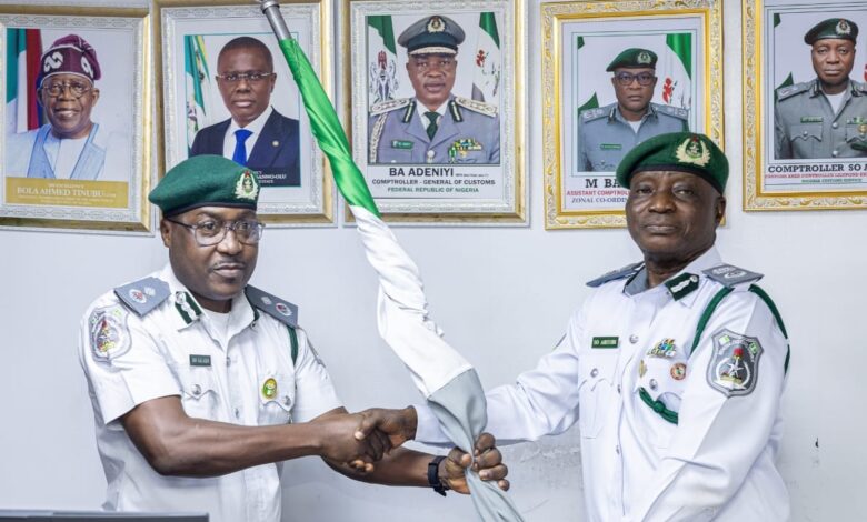 Compt. Ariyibi Retires as DC Salako Takes Helm at Lilypond Customs Command 5 IMG 20260825 132254