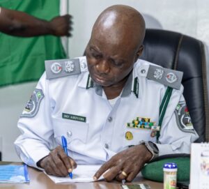 Compt. Ariyibi Retires as DC Salako Takes Helm at Lilypond Customs Command 7 IMG 20260825 132400