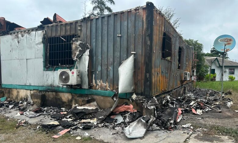 Customs Confirms Fire Incident at Western Marine Command 1 IMG 20260929 WA00412