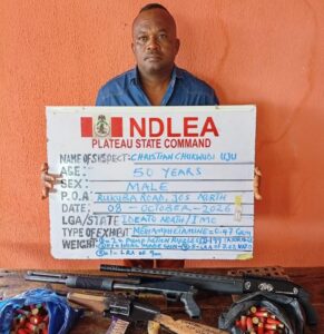 NDLEA Arrests S. African Woman with Thai Loud at P. Harcourt Airport, Seizes Drugs from Pakistan, UK in Lagos 18 IMG 20261011 WA00122