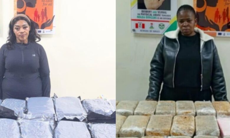 Drug War: NDLEA Arrests Two Women with Cocaine, Cannabis at Lagos Airport 10 IMG 20261025 114029